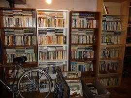 BOOKS, BOOKS & MORE BOOKS, BOOKCASES