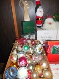 Vintage Glass Ornaments