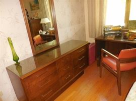 MCM Lane Furniture Low Boy with Tall mirror