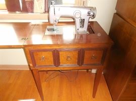 Vintage Kenmore Sewing Machine/Cabinet