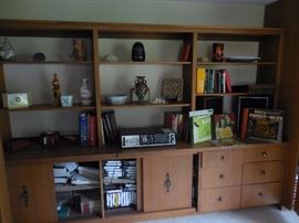 Built In..Look at stuff on shelves..Cabinets, Drawers