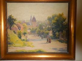 Listed Artist Danek- Sedlacek Czech 1923