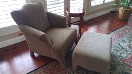 Lounge Chair with Ottoman