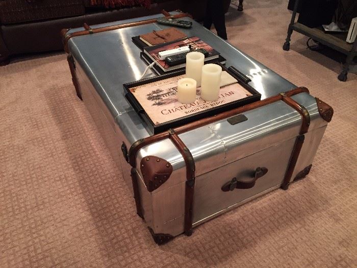restoration hardware coffee table