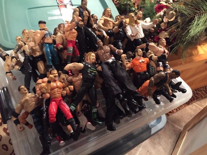MMA fighter doll collection