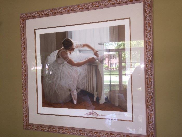 Douglas Hofmann signed "The Ballerina"