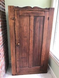 Mahogany cabinet 38"w x 18"d x 68"h