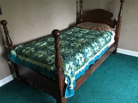 4-poster Thomasville single bed