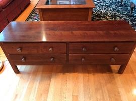 Cherry cabinet 49"w x 15"d x 19"h