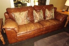 Leather sofa