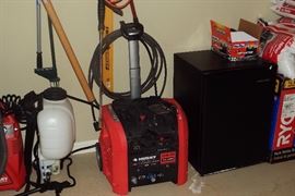 Mini fridge, pressure washer-SOLD, sprayer-SOLD