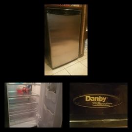 Danby Millenium Mini Bar Fridge with Crisper Drawer approximately 4 cubic feet