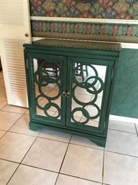 Mirrored Front Cabinet