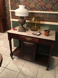 Marble Top Table