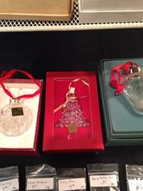 Waterford ornaments