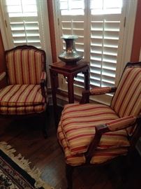 Matching upholstered chairs