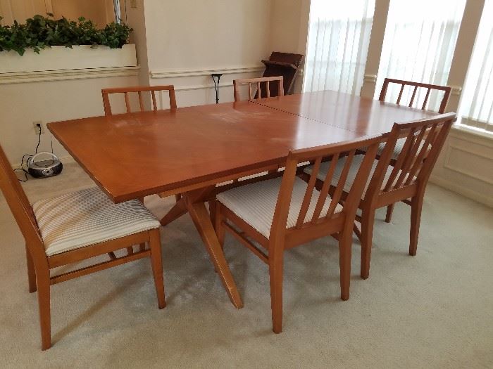 Mid-Century Dining Table & Chairs