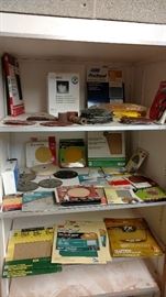 Assorted specialty sandpapers for assorted specialty sanders (also present at sale). 