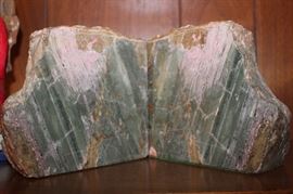 Marble bookends