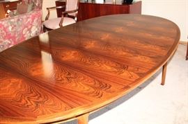 Bruksbo Rosewood Dining table made in Norway