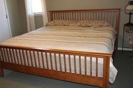 King size head board and foot board