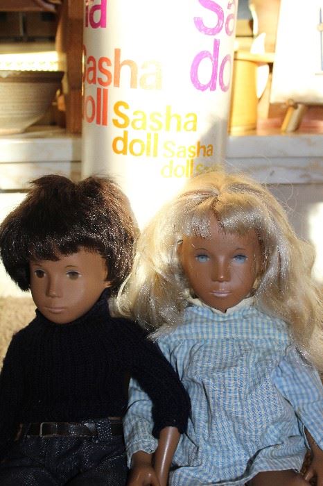 Sasha and Gregor dolls