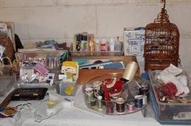 Misc sewing notions and crafting supplies