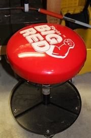 Big Red shop stool