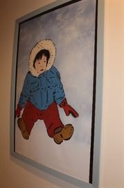 Large original beautiful work of art by Amy Rice