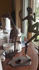 Haitian metal art sculpture by Gabriel Bien-Aime