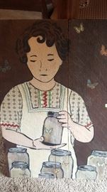 Mixed Media original art by Amy Rice. "Lepidolagist" 2006