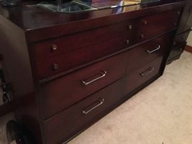 Mid-century modern Mengel Raymond Loewy design dresser