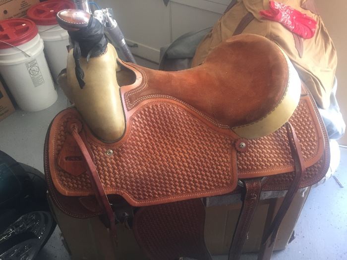 Norco western roping saddle