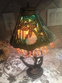 Beautiful vintage Art Nouveau lamp 