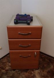 Contemporary file cabinet