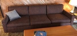 MCM 1960s brown sofa - mint condition