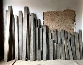 Barn wood/weathered wood/ White Douglas Fir Tongue & Groove Flooring 1880s. Old growth. 