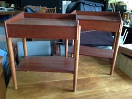 Danish Mid Century Side Tables