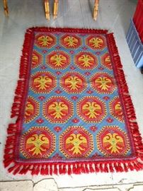 Hand Woven 3' X 5' Native American Rug