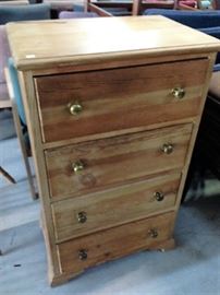 Natural Pine Chest of Drawers
