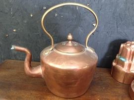 Hand Hammered Kettle