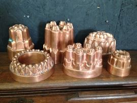 Old Copper Mold Collection