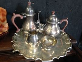 Old English Coffee and Tea Service