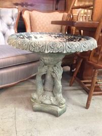 Concrete Bird Bath