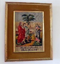 NEEDLE POINT TAPESTRY - $100.00