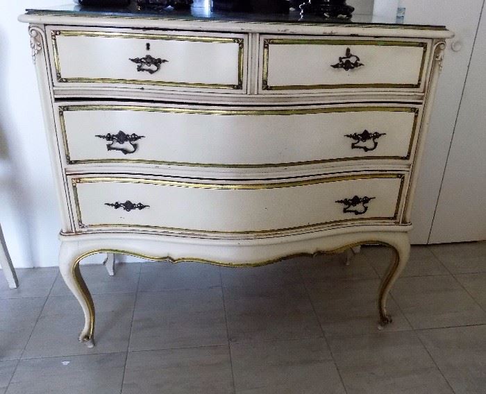 FRENCH CHEST OF DRAWERS- $250.00