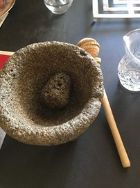 Authentic molcajete