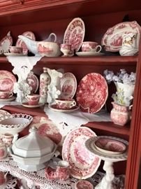 Red Transferware - #1