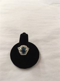 1920's Large Opal ring, 1920's White gold 9 Ct Kunzite, 1920's lemon Citrine, 18k gold cameo pin and earrings, Large 14k clip earrings, 30's large garnet ring, 14k ring with diamonds and tanzanite, 50's 14k gold ring with opals and aqua, 14k gold with Kunzite and diamond.