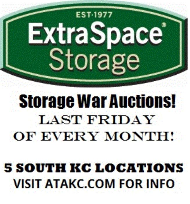 Extra Space Storage Auction in Shawnee, KS starts on 4/28/2017